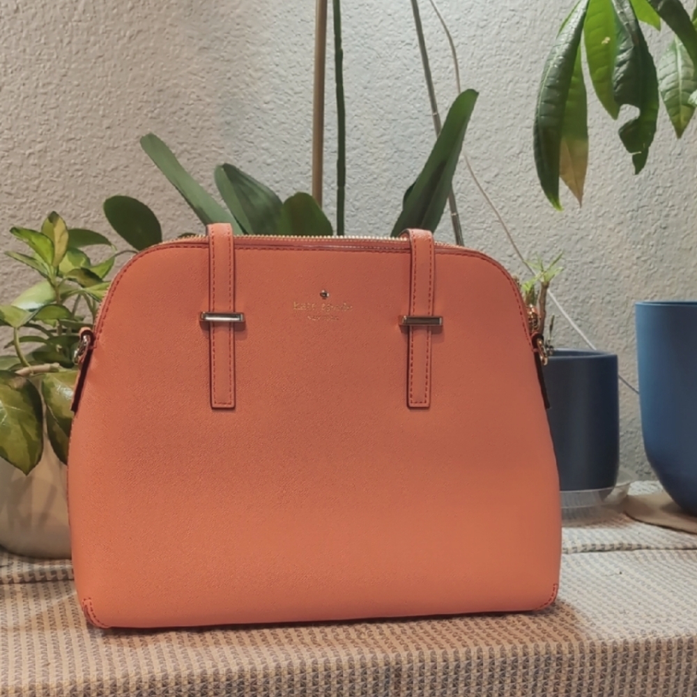 Kate Spade Pink Crossbody Bag with Sleek Design